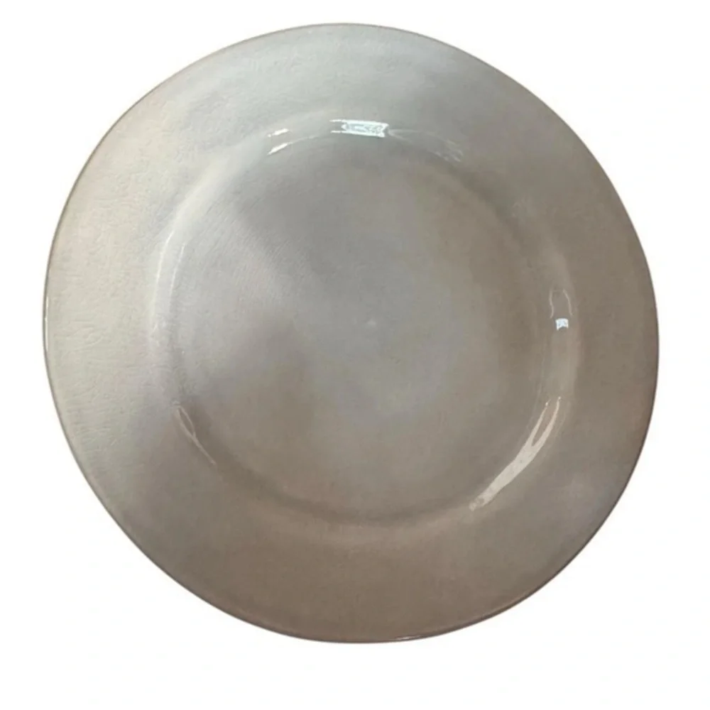Juliska Puro Mist Grey Crackle Bread Butter Plate New Discontinued KS03/93